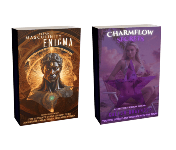 Titan Masculinity Enigma and Charmflow Secrets duo bundle. Banned ebooks on Vexoner