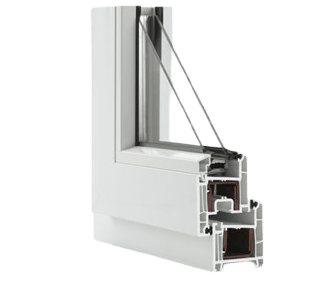 Ventana Abatible PVC Rehau