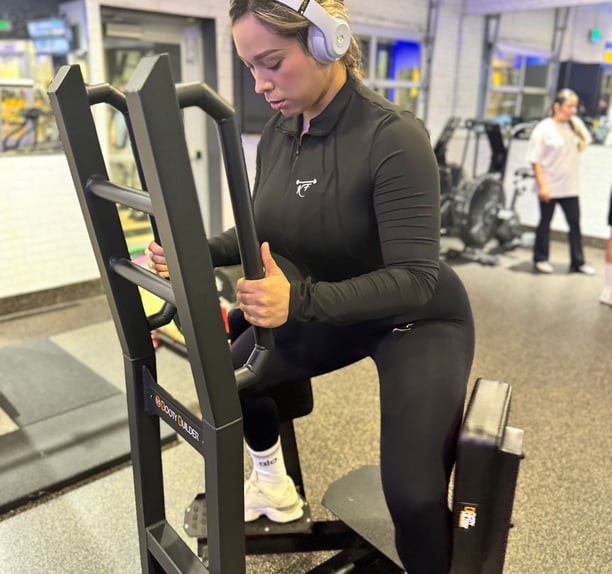 KF Women's Black BBL sports jacket and black active legging