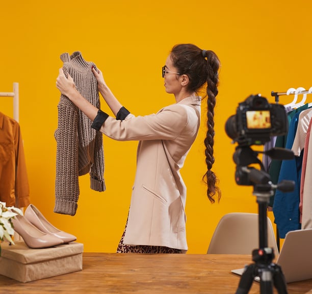 Fotografia ecommerse para la influencer Nerea