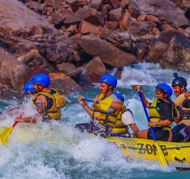 Rafting in Rishikesh