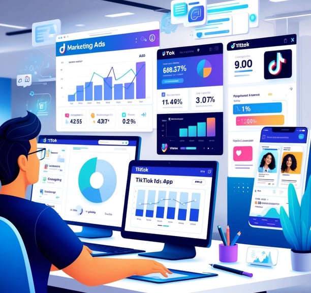 KPI TikTok ads, campagne pub, publicité TikTok analyse