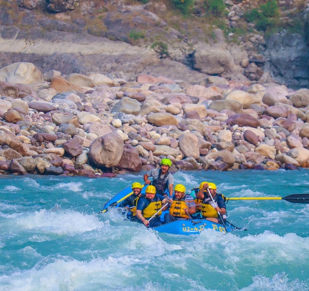 Rafting in Rishikesh