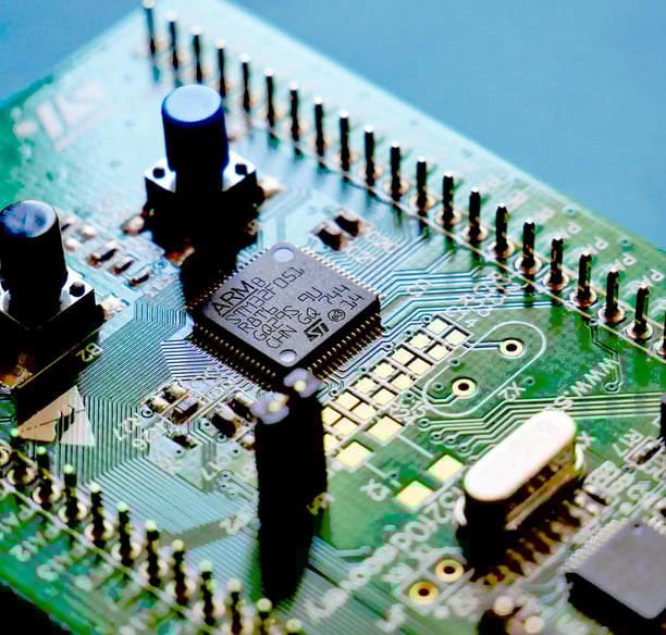 Electronics PCB for industrial wireless sensor