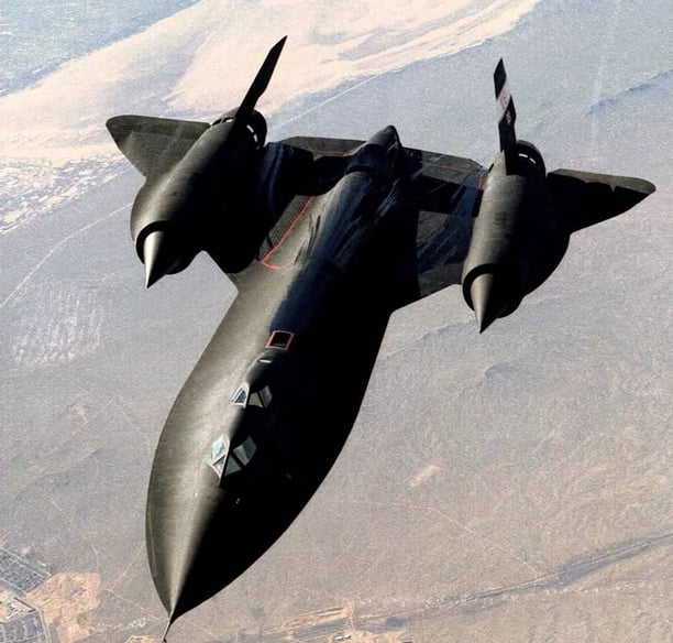 SR-71 Blackbird en vuelo