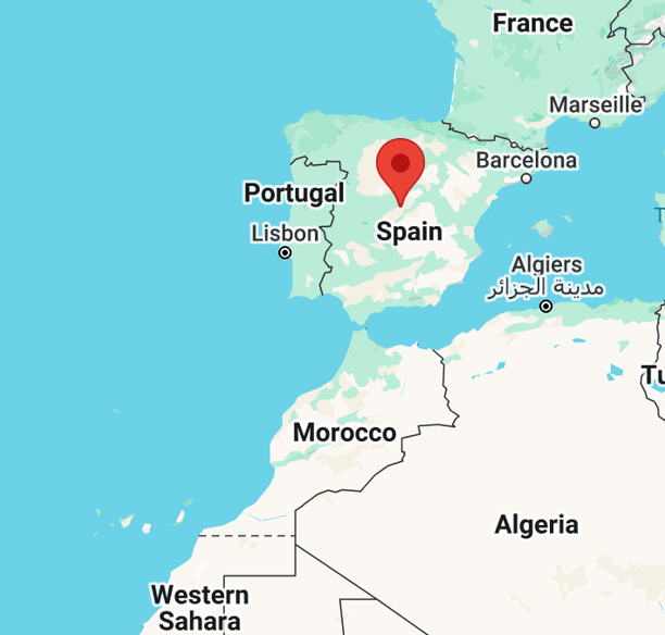 Map of Spain