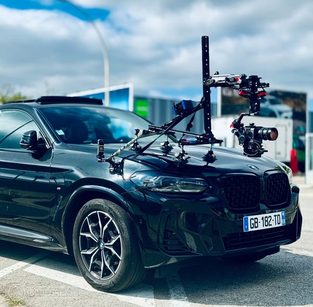 camera car black arm