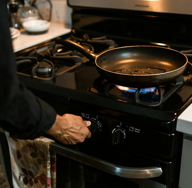 gas stove installation