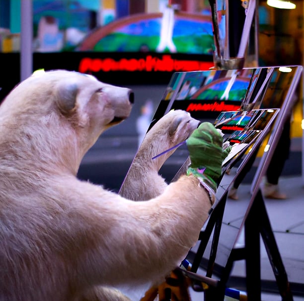 #Artist Polar Bear,