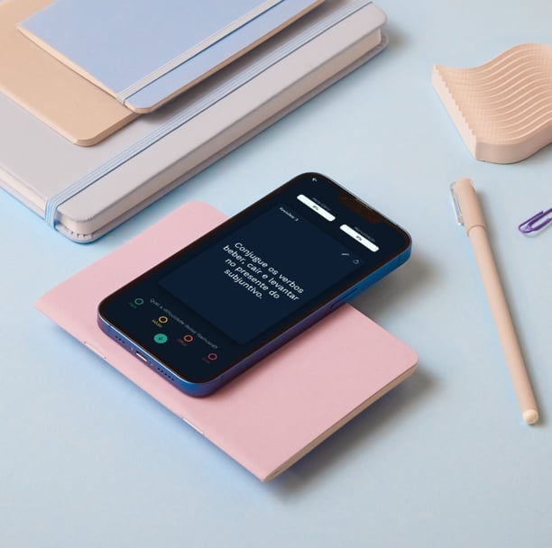 tela de revisao DEX Flashcards