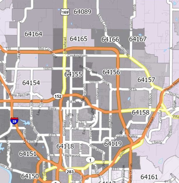 kansas-city-northland-pet-waste-removal-service-area-map