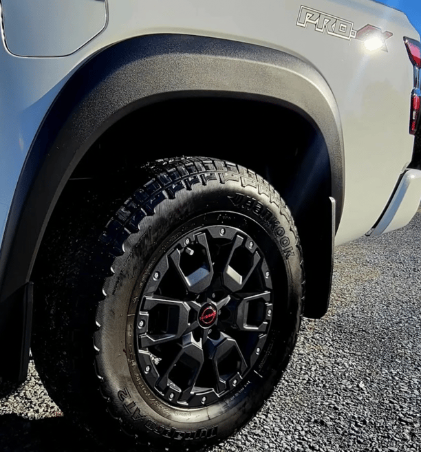 A trucks wheel restoration from D and P auto detailing