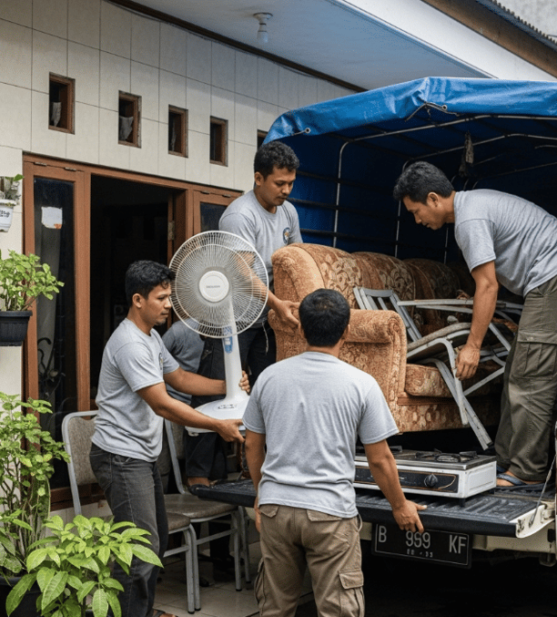 pengangkutan barang bekas surabaya