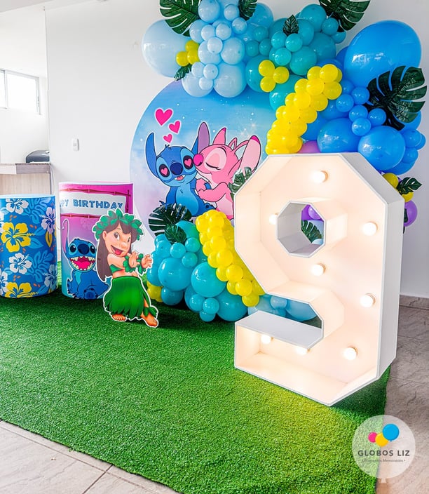 decoración con globos para niños Pereira