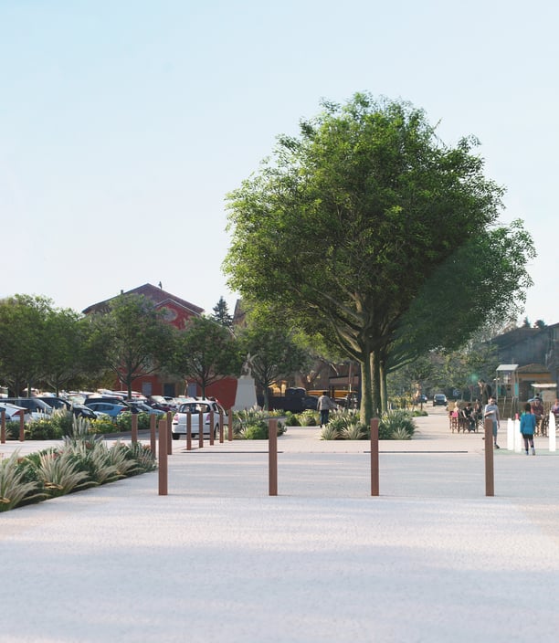 INECO, Uzès. Aménagement urbain, voierie et réseaux urbains.