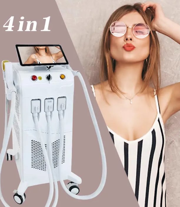 4 in 1 multifunctional diode laser hair removal machine