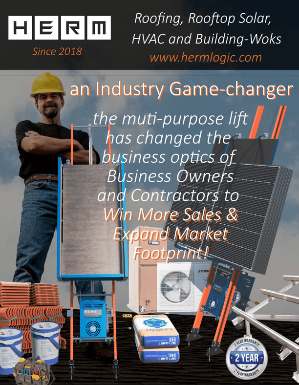 HERM Material Lift - and industry game-changer that is enhancing the business optics of HERM custome