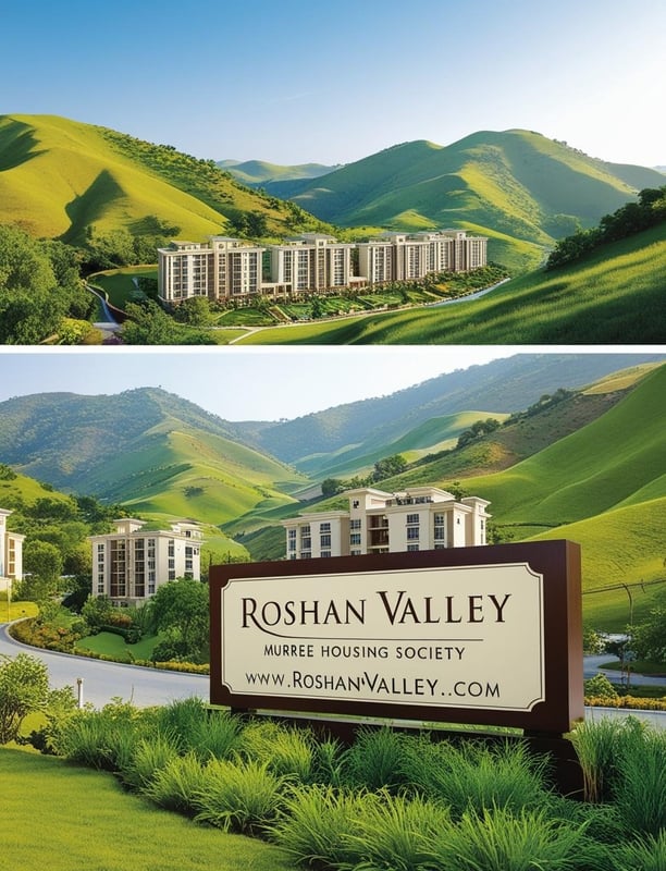 a sign that says roshan valley valley