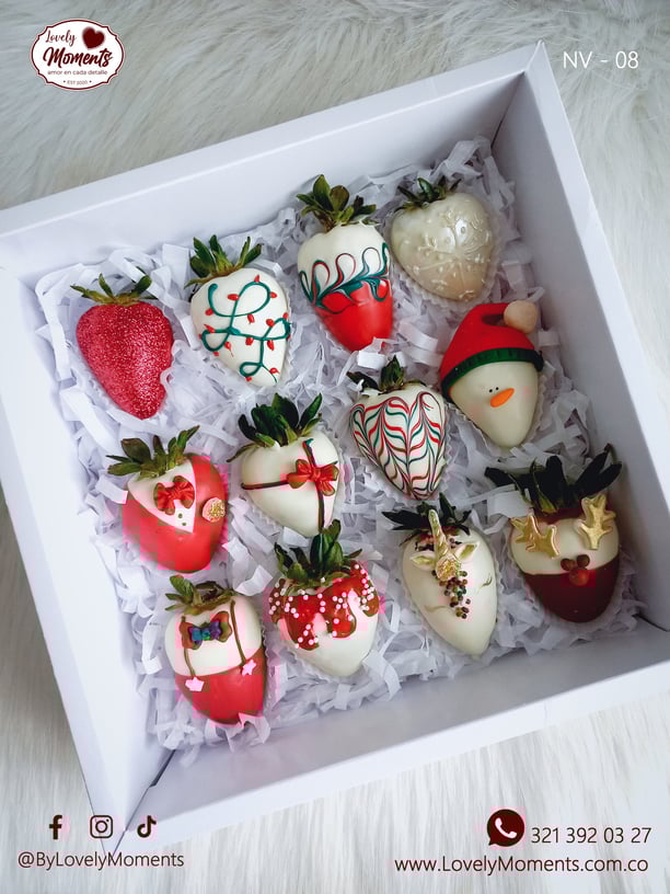fresas navideñas pereira