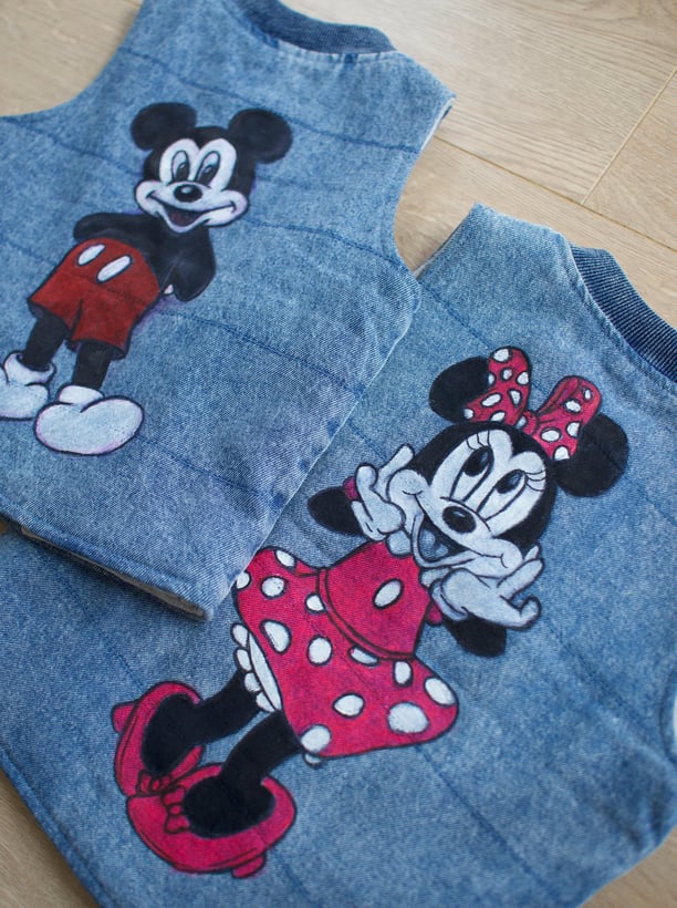 denim jackets with characters for kids