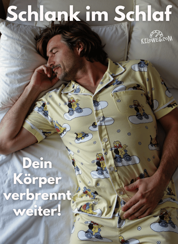 Schlank im Schlaf - dein Körper verbrennt weiter
