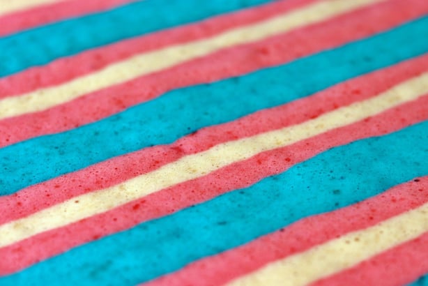 TRANS PRIDE Vertical Swiss Roll Cake