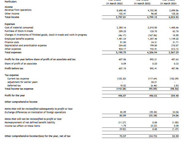 profit loss statement_rishabh instruments ipo analysis_the moat investor
