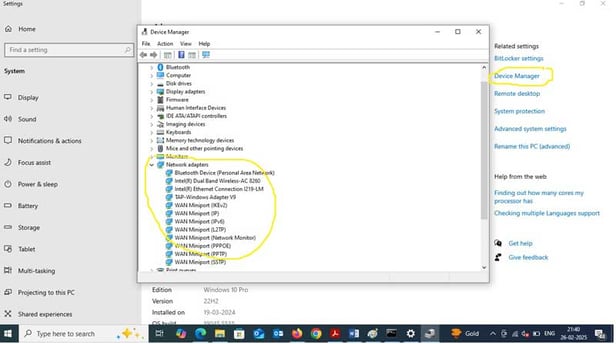 a screenshote of a computer screen with a click arrow pointing to the left