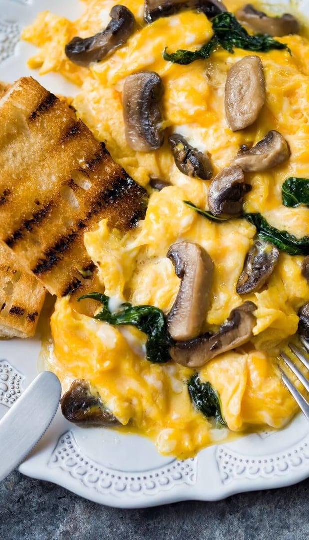 scramble mushroom