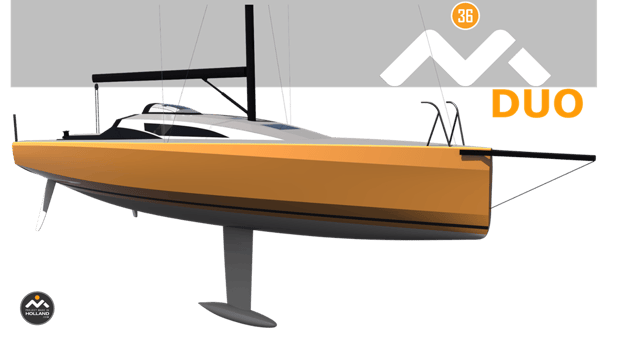 M36 Duo design of a sailing yacht