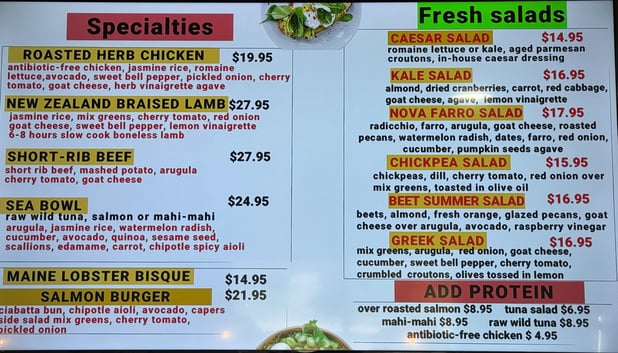 Nova Fresh Kitchen: Experience Fresh and Healthy Fast Casual Dining ...