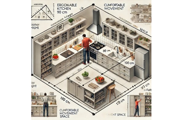 dapur ergonomis