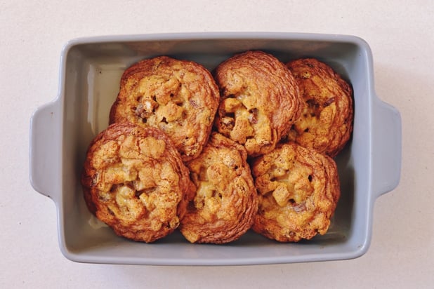 Bread and Butter Pudding Cookies
