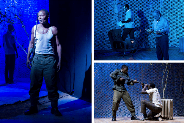 Virgil M'Fouilou, Diouc Koma, Michel de Warzée. Mise en scène de Philippe Beheydt.