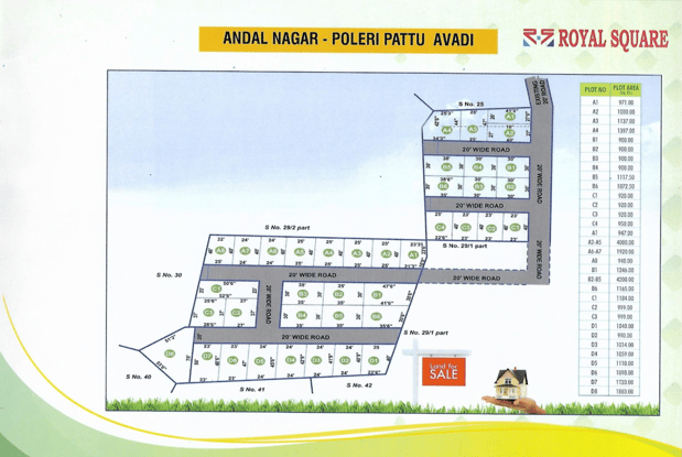 royal square  andal nagar-polleri pattu avadi