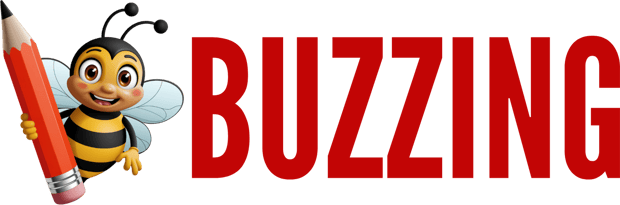 Buzzing logo