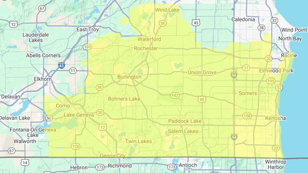 Coinage Co. - Service Area Map