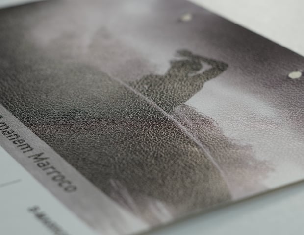 a close up of a magazine advertisement for a magazine