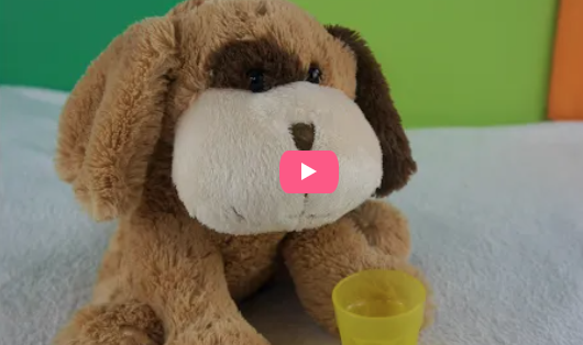 Kindern ohne Stress Medikamente geben.