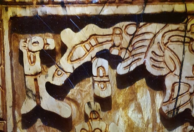 Detail of Mayan table