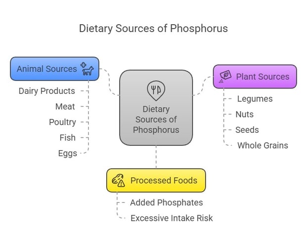 Phosphorus dietary requirement