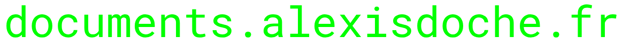 Alexis Doche logo