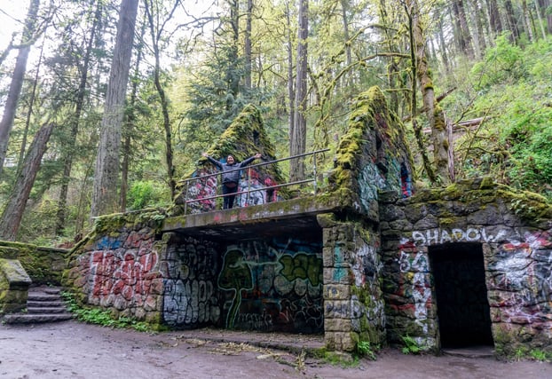 Witch's Castle in Portland