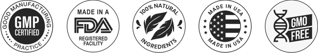 GMP Certified, FDA registered, 100% natural