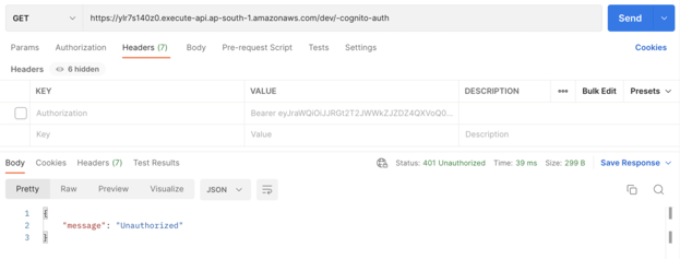 denied authorization example