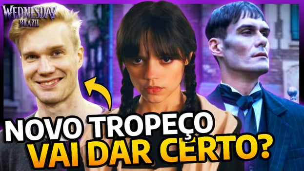 Wandinha, Família Addams, George Burcea, Joonas Suotamo, Tropeço, Elenco, Série, Netflix, Mudanças n