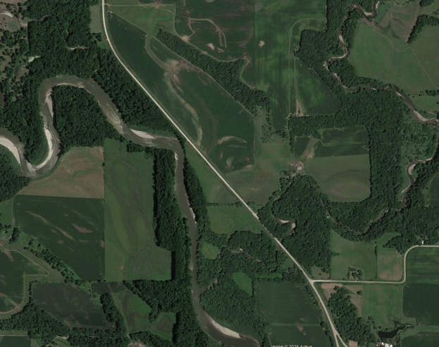 Aerial imagery of Greene County, Iowa