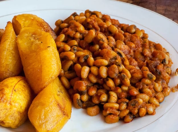 beans and plantain