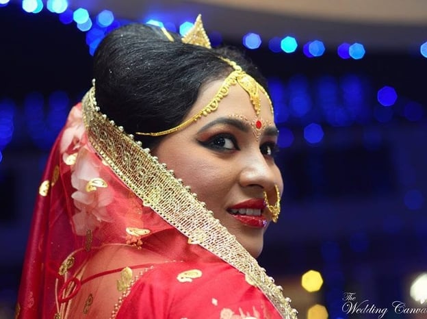 Bengali wedding getup