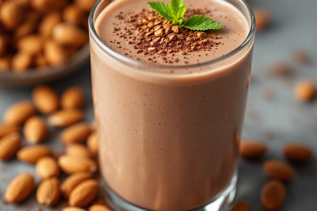 Chocolate Almond Smoothie